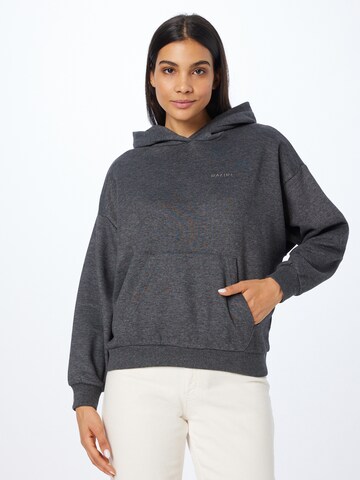 mazine Sweatshirt 'Emily' in Schwarz: predná strana