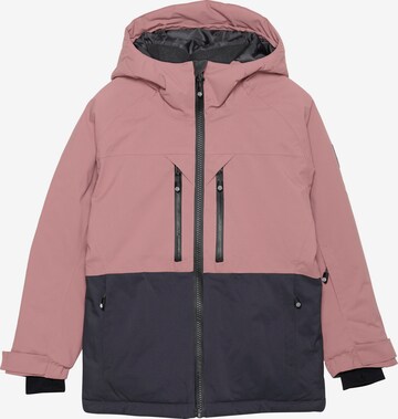 COLOR KIDS Winter Jacket in Red: front
