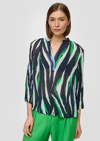 s.Oliver BLACK LABEL Blouse in Blauw: voorkant