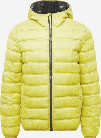 QS Between-Season Jacket in Yellow: front