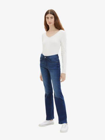 TOM TAILOR Flared Jeans 'Kate' in Blau