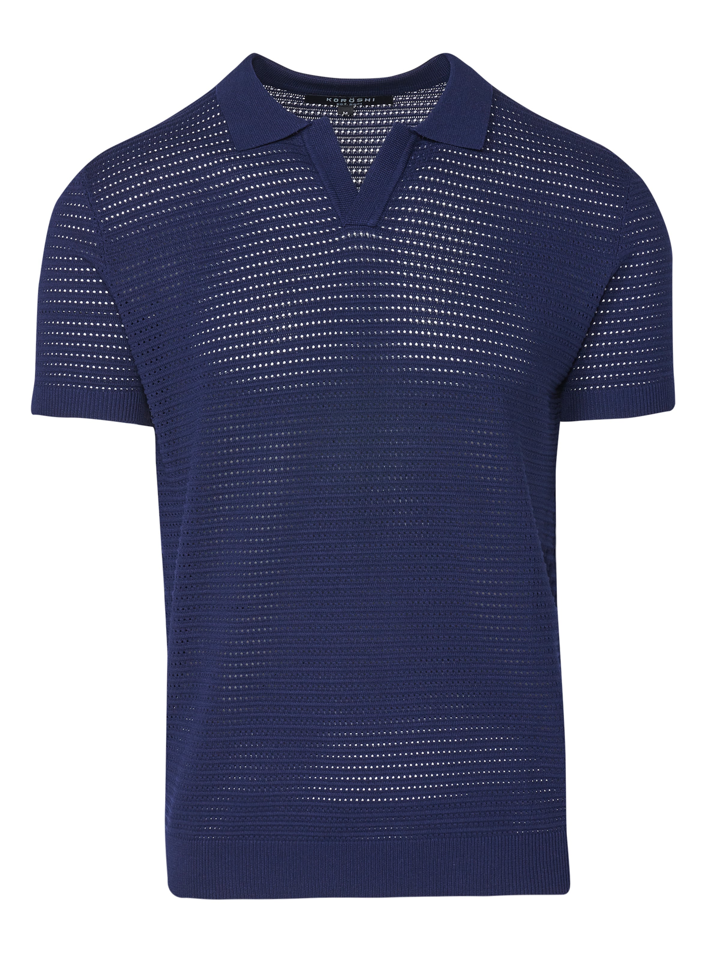 KOROSHI Μπλουζάκι σε μπλε: μπροστά