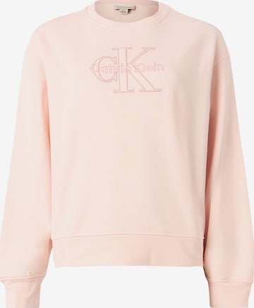 Calvin Klein Jeans Tréning póló - narancs: elől