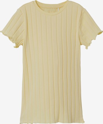 T-Shirt 'Noralina' NAME IT en jaune : devant