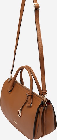 L.CREDI Handbag 'Kira' in Brown: front