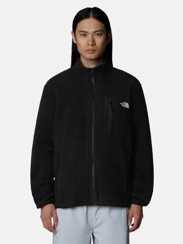 THE NORTH FACE Функциональная флисовая куртка 'YUMIORI' в Черный: спереди