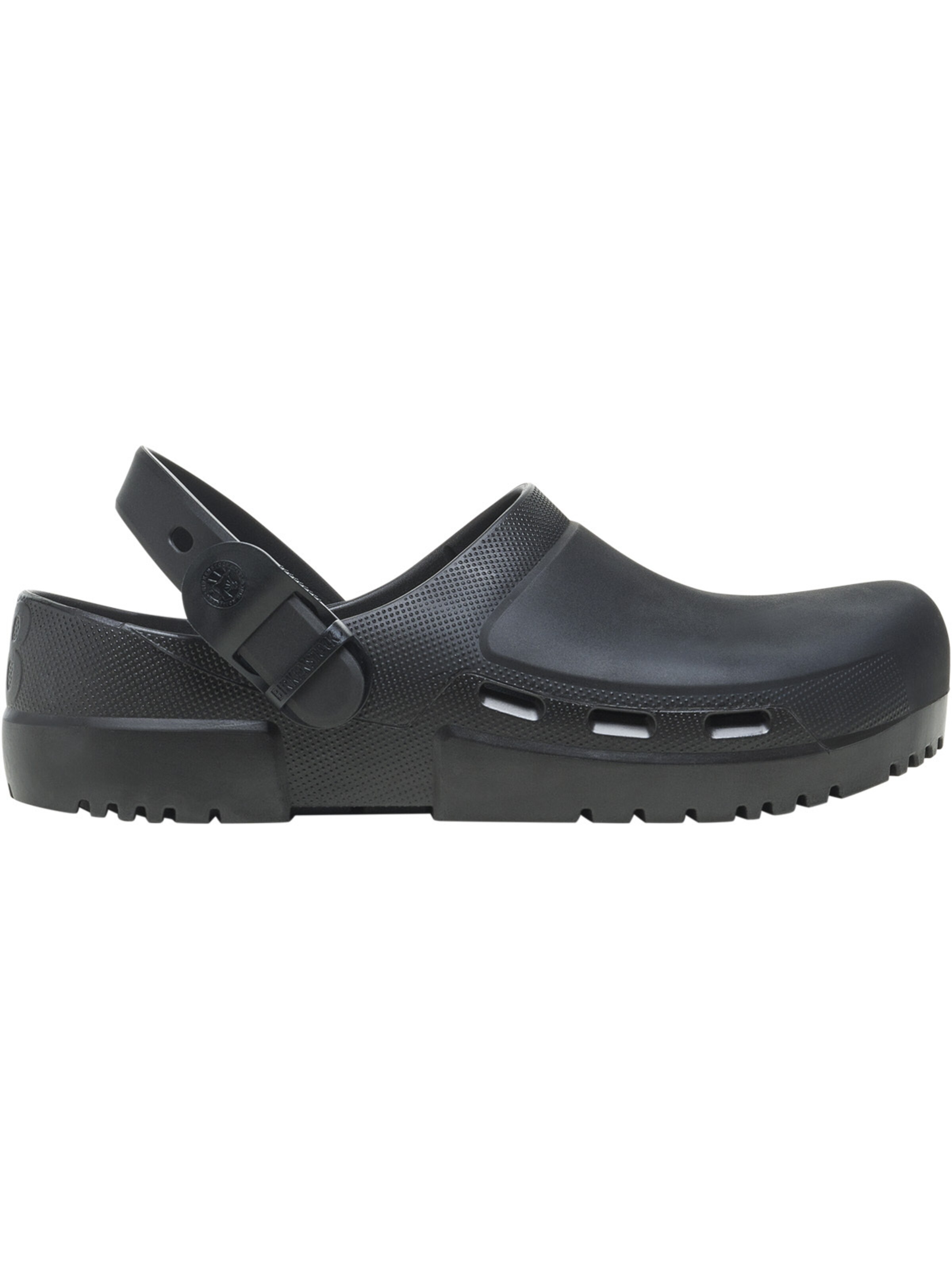 BIRKENSTOCK Clogs 'Freizeitschuhe Birki-Air' in Black