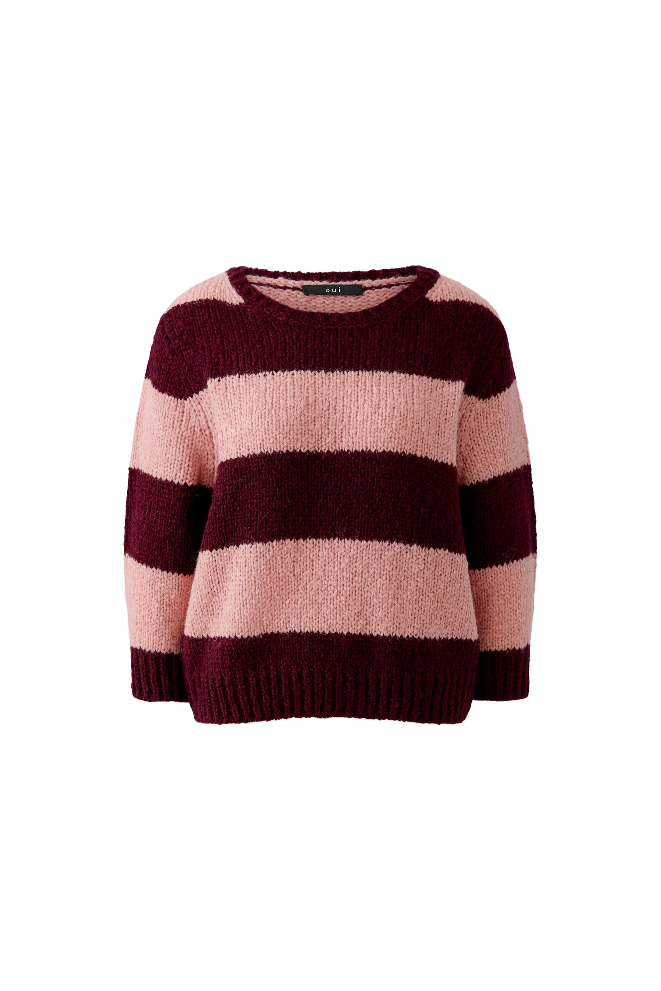 Pullover di OUI in rosso: frontale
