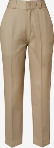 Effilé Pantalon 'PHOENIX' DICKIES en beige : devant