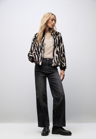 STREET ONE Jacke 'Zebra' in Braun