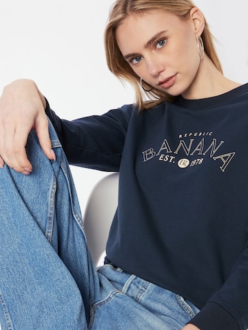 Sweat-shirt Banana Republic en bleu