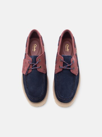 CLARKS Mokaszin 'Cleyhill' - kék: felül