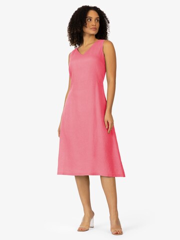 Robe mint & mia en rose : devant