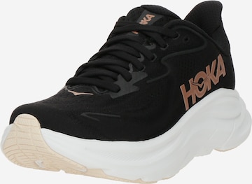 Chaussure de course 'Clifton 10' HOKA en noir : devant