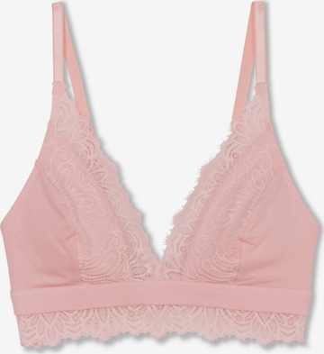 CALIDA Triangle Bra in Pink: front