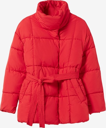 Bershka Jacke in Rot: predná strana