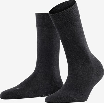 FALKE Socks 'Sensitive London' in Grey: front
