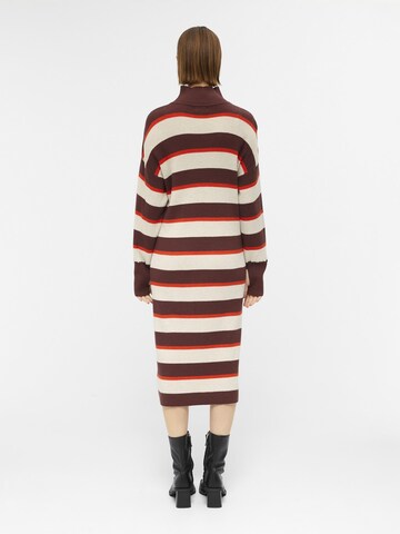 OBJECT Knitted dress in Brown