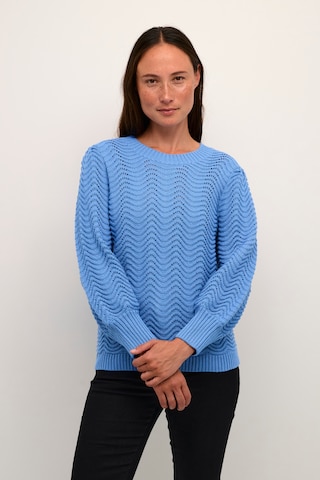 Kaffe Sweater 'Kate' in Blue: front