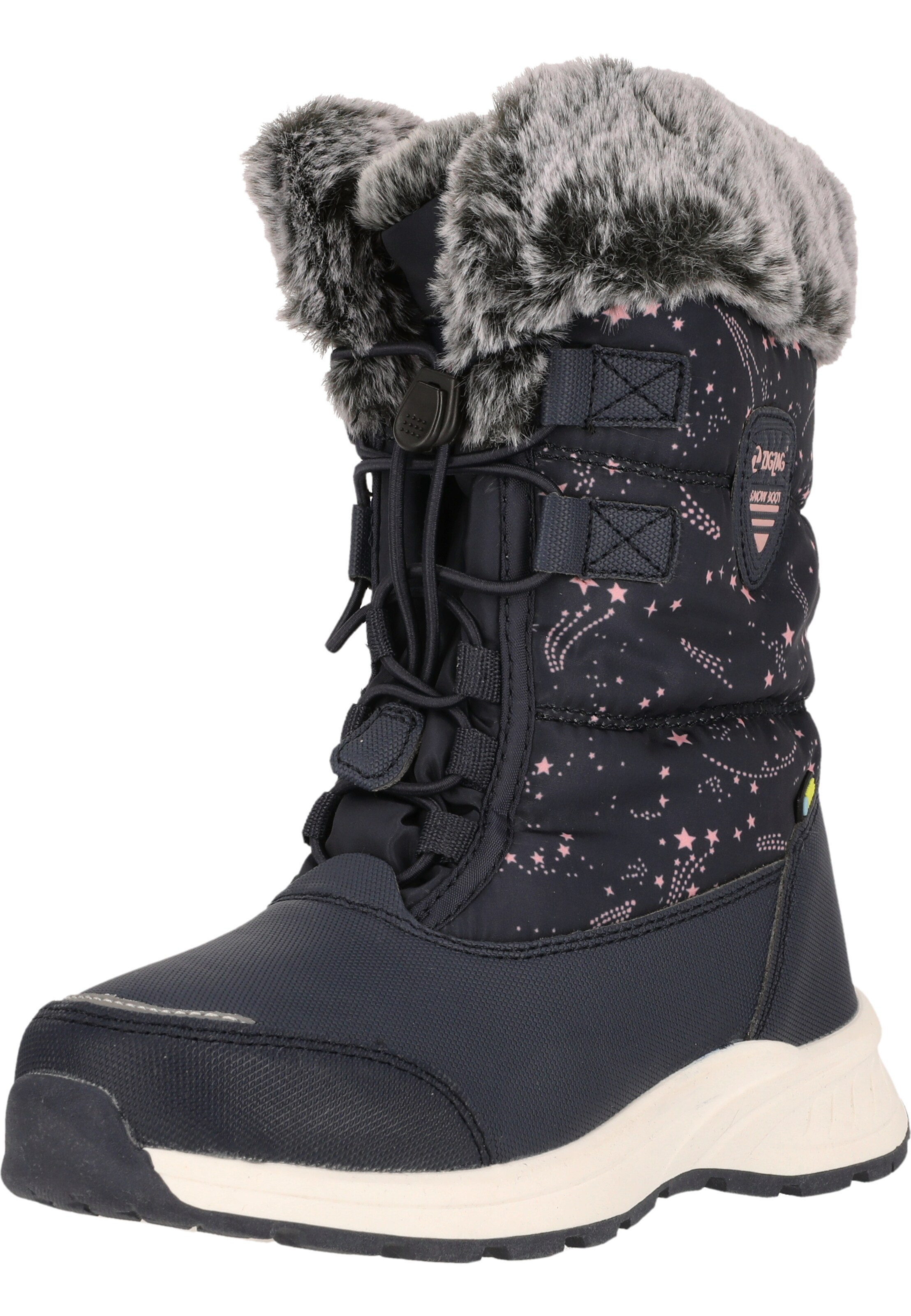 ZigZag Winterstiefel 'Wesend' in Blau: Vorderseite