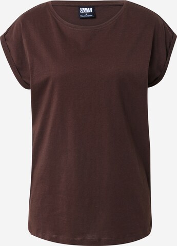 T-shirt Urban Classics en marron : devant