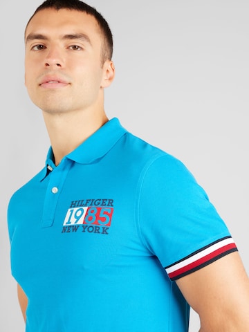 TOMMY HILFIGER Poloshirt 'New York' in Blau