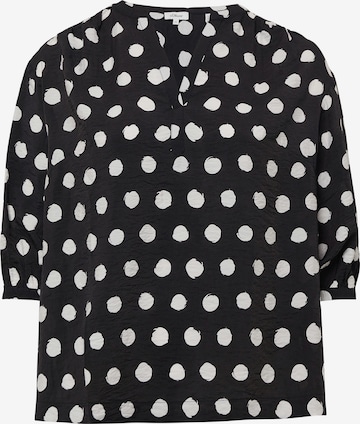 s.Oliver Bluse in Schwarz: Vorderseite