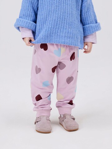 Effilé Pantalon 'NMFSMILE' NAME IT en violet : devant