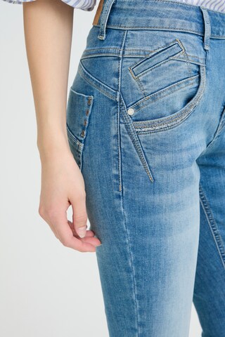 Pulz Skinny Jeans 'CARMEN ' i blå
