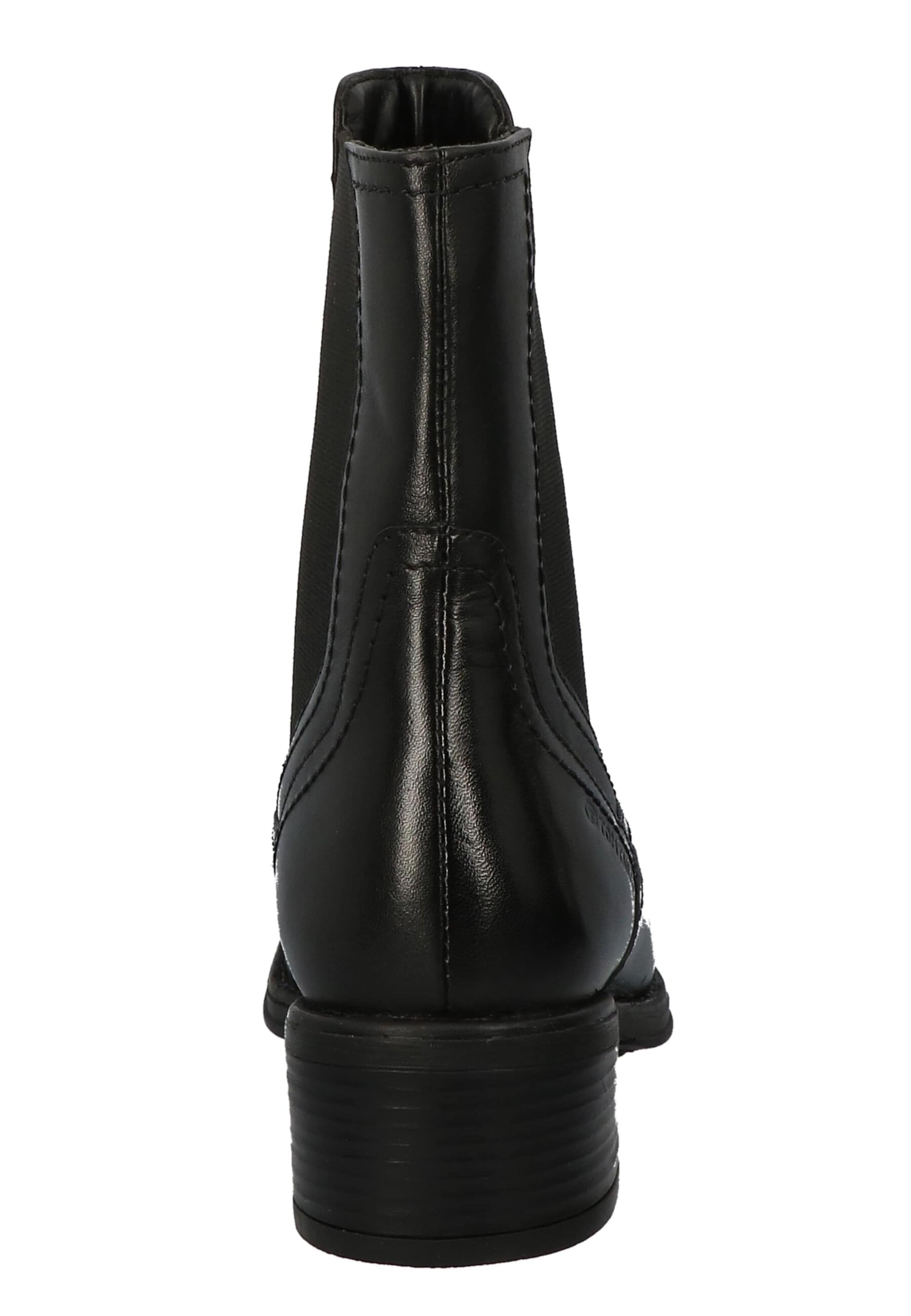 TOM TAILOR Boots in Schwarz