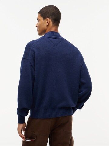 Tommy Jeans Knit cardigan 'Heritage' in Blue