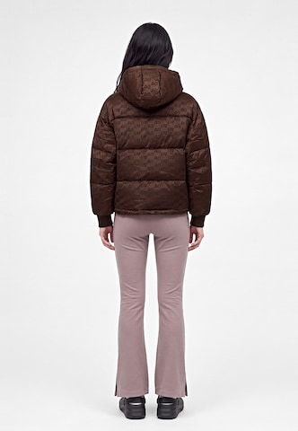 EA7 Emporio Armani Winter jacket in Brown