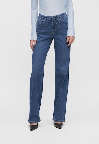 Vero Moda Tallregular Traperice 'VMFLORA' - plava boja: prednji dio
