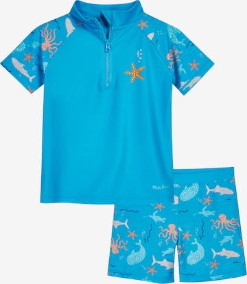 žalia PLAYSHOES UV apsauga 'Sea Animals': priekis