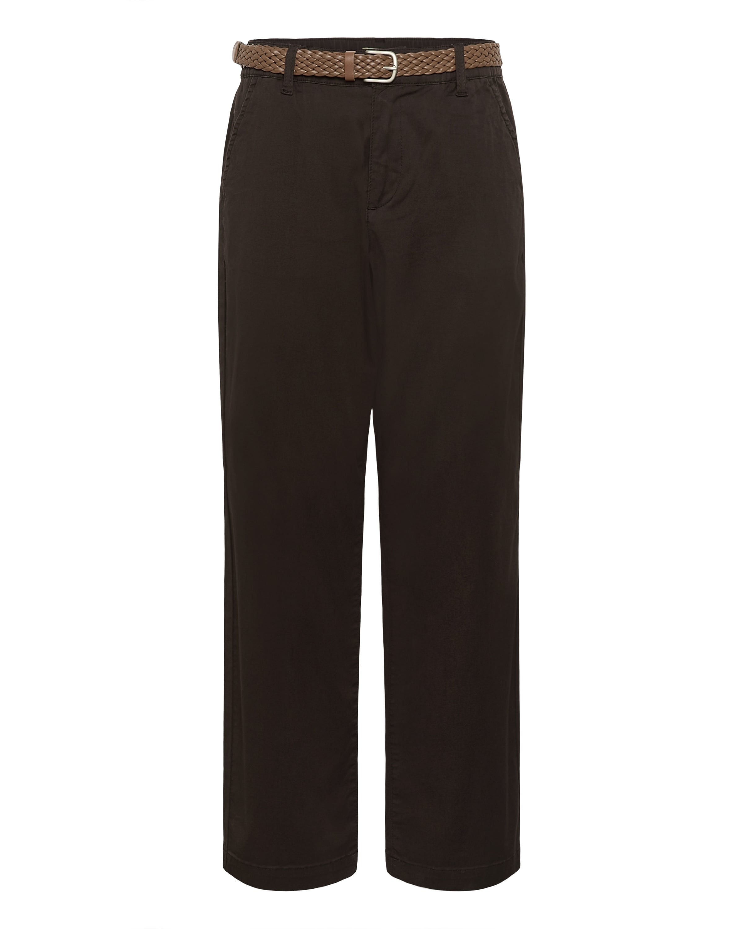 Cream Regular Pants 'CRLorraine' in Brown: front