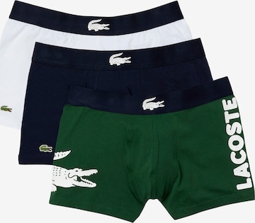 LACOSTE Боксерки в синьо: отпред