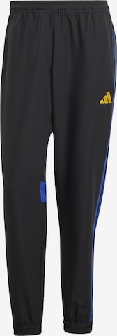 melns ADIDAS PERFORMANCE Sporta bikses 'Tiro 25 Essentials': no priekšpuses