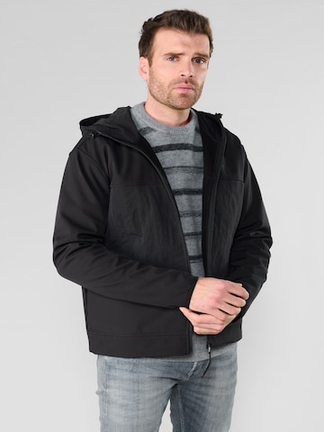 Veste mi-saison 'Laminel' Le Temps Des Cerises en noir : devant