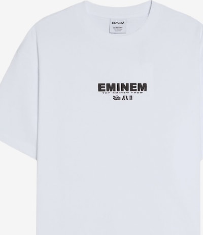 Bershka Paita 'EMINEM' koossa XS värissä harmaa / musta / valkoinen, Tuotenäkymä