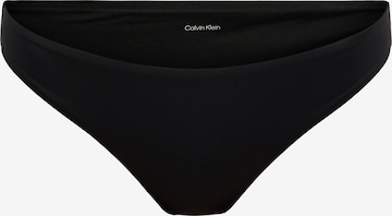 Calvin Klein Swimwear Σλιπ μπικίνι σε μαύρο: μπροστά