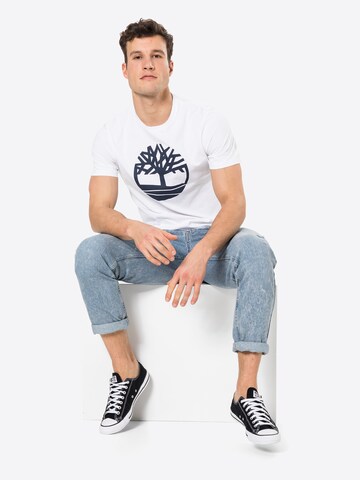 T-Shirt TIMBERLAND en blanc