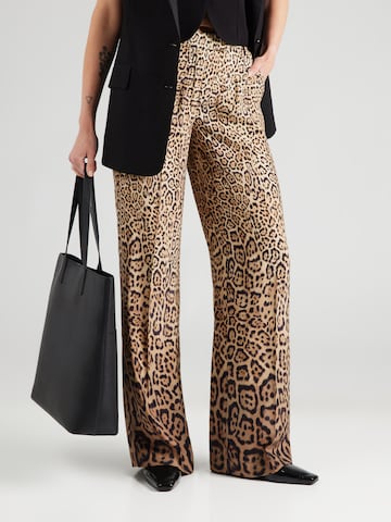 GUESS by Marciano Широкий Плиссированные брюки 'AMY' в Бежевый: спереди
