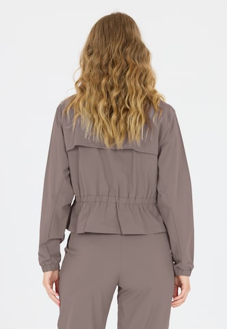 Athlecia Trainingsjacke 'Hero V2' in Braun