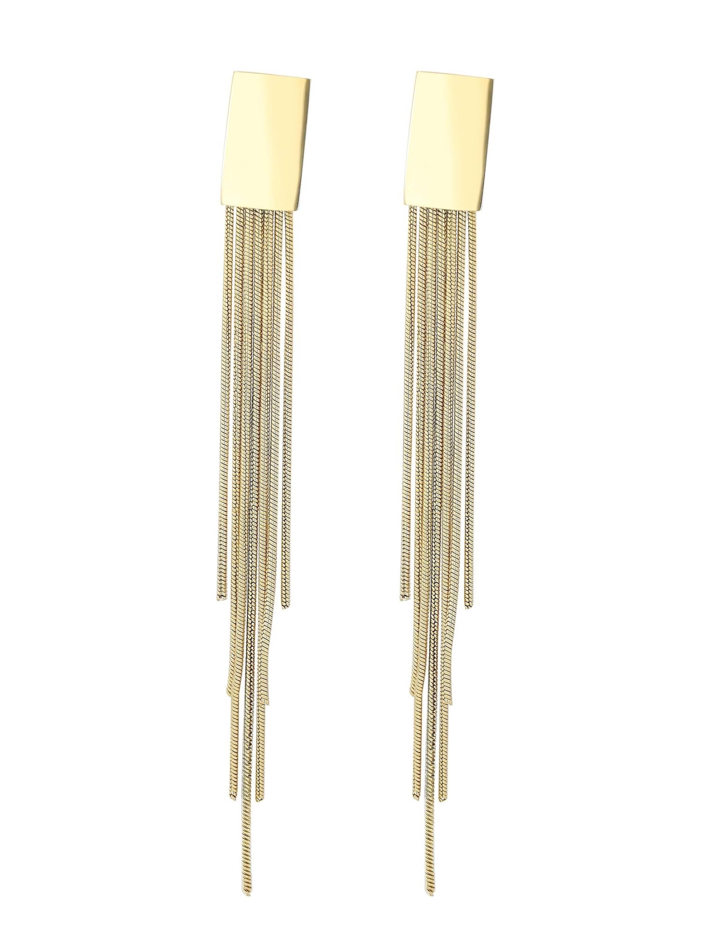 Akzent Earrings 'Lane, langlebig' in Gold: front