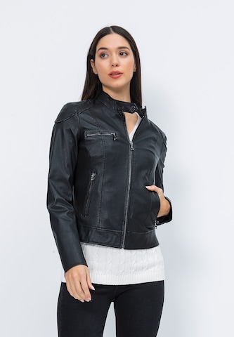 Giorgio di Mare Between-season jacket in Black: front