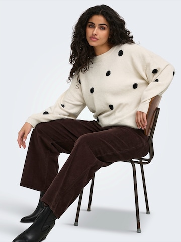 ONLY Carmakoma Wide leg Byxa 'CARHope' i brun