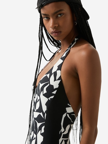 Bogner Fire + Ice Bustier Badeanzug 'Zahara' in Schwarz