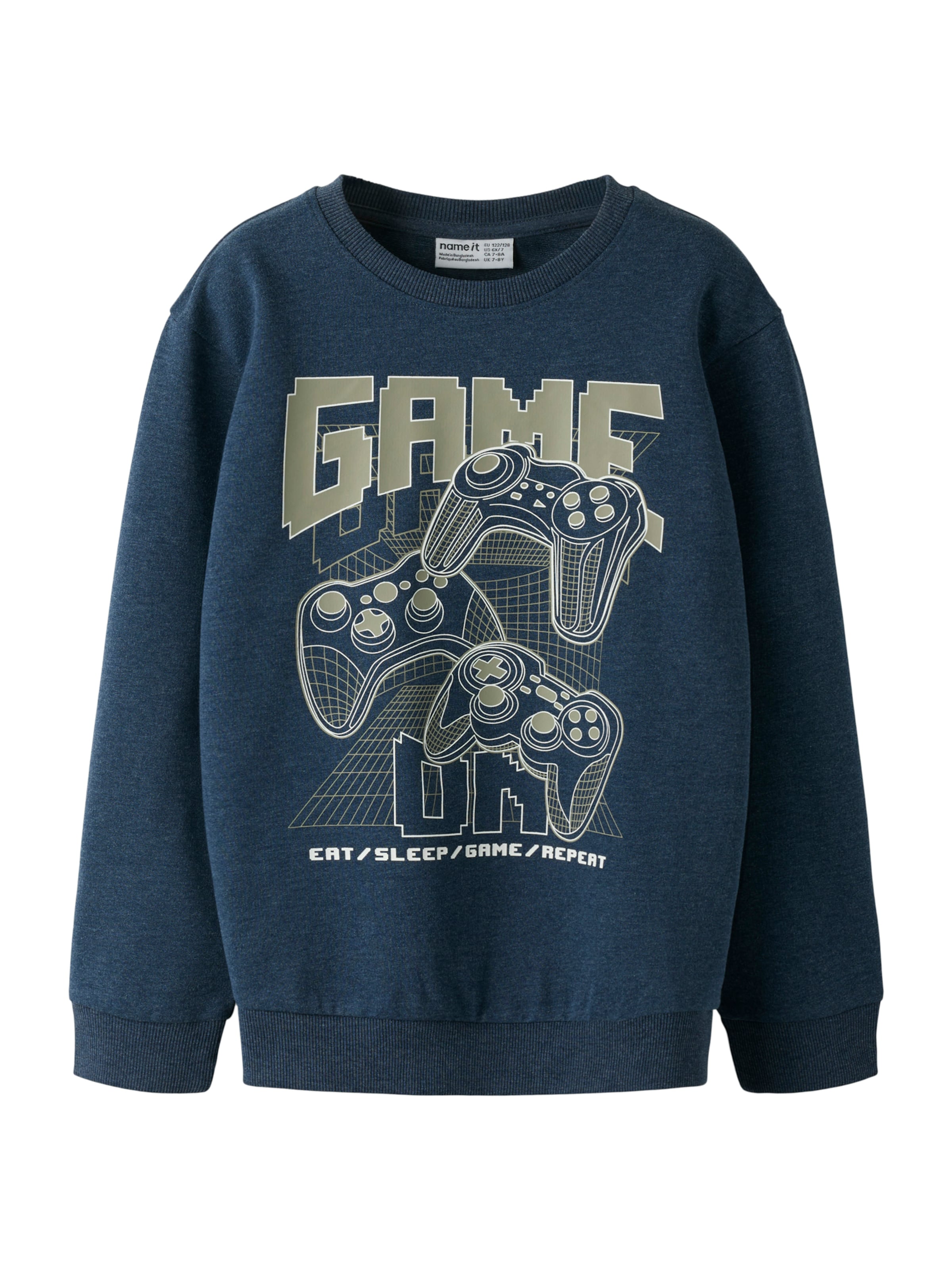 NAME IT Mikina 'NKMVALEXANDER' - Modrá: predná strana