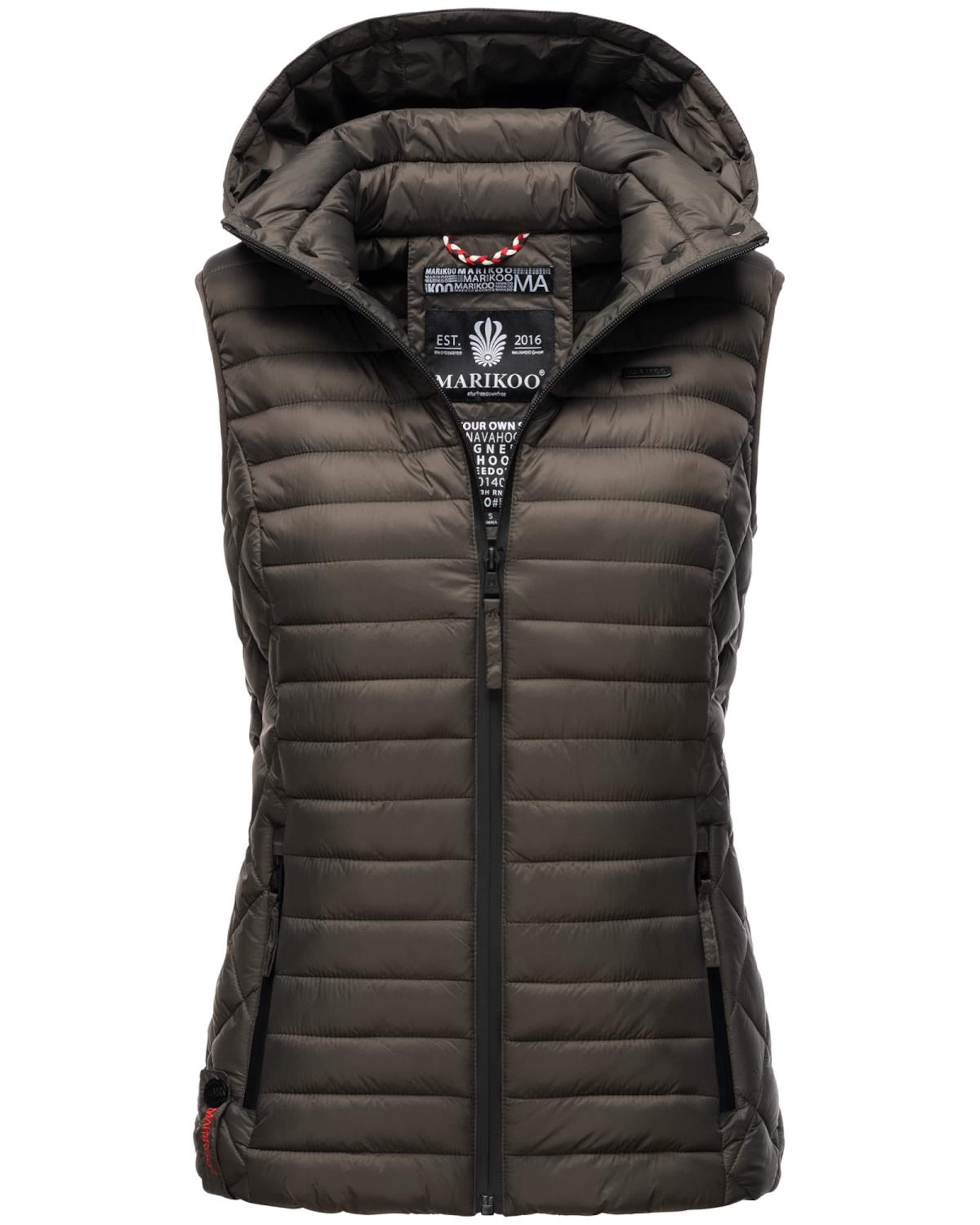 Gilet 'Hasenpfote' di MARIKOO in grigio