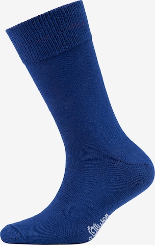 Chaussettes 'Torino' s.Oliver en bleu